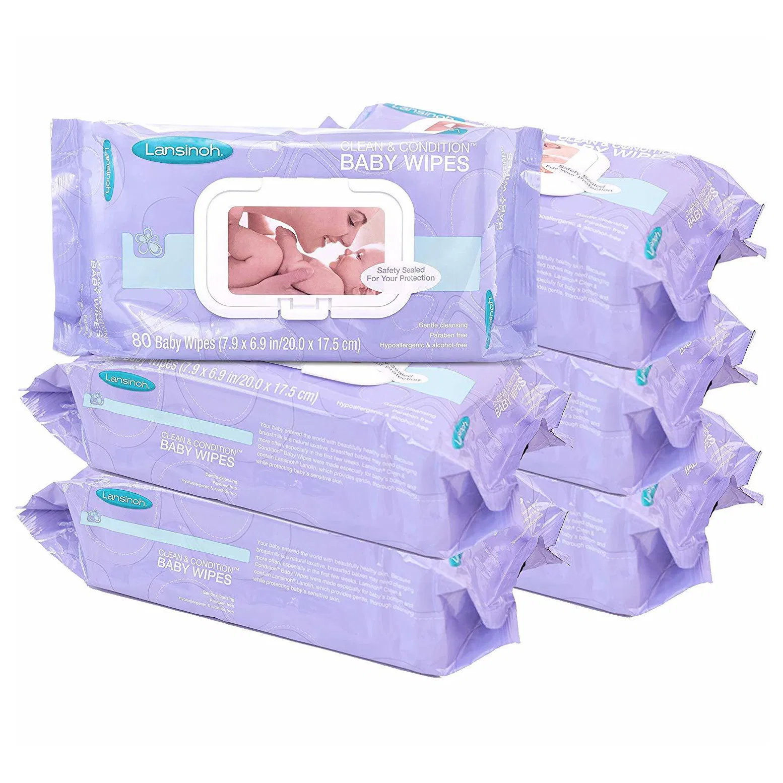 Biodegradable Wholesale Organic Antibacterial Baby Wipes Baby Wet Wipes