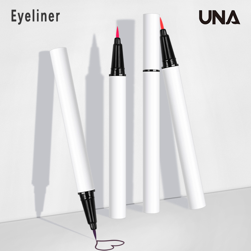 No Logo Private Label Fluorescent 9 Colors Waterproof Quick-Drying Smudge-Proof Makeup Liquid Eyeliner