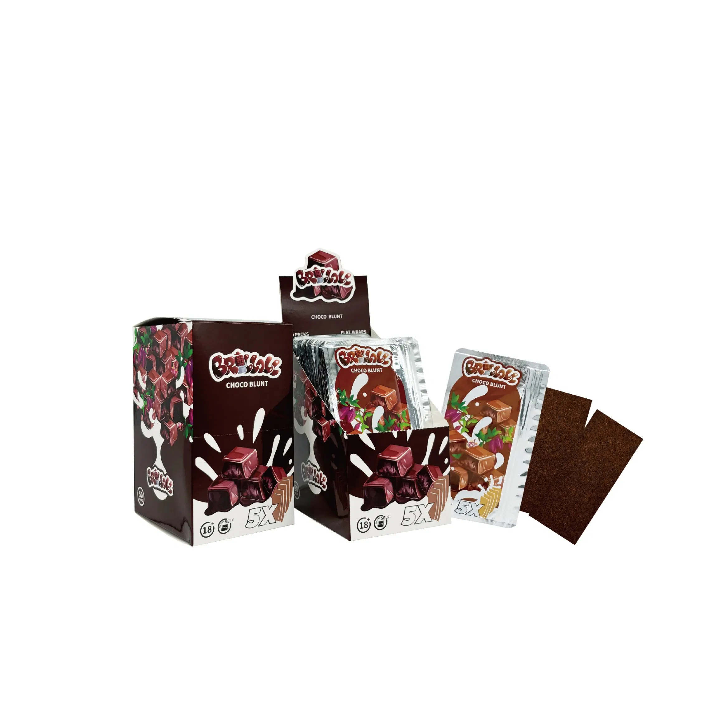 Windproof Flavor Rolling Cigar Paper King Size Flat Wraps Paper Smoking