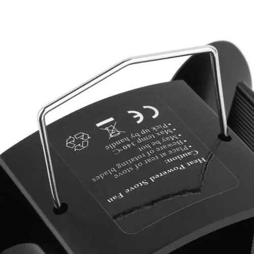 Hot Selling Oscillating Low Noise Stove Fan for Fireplace with 5 Blade for Indoor & Camping in Stock