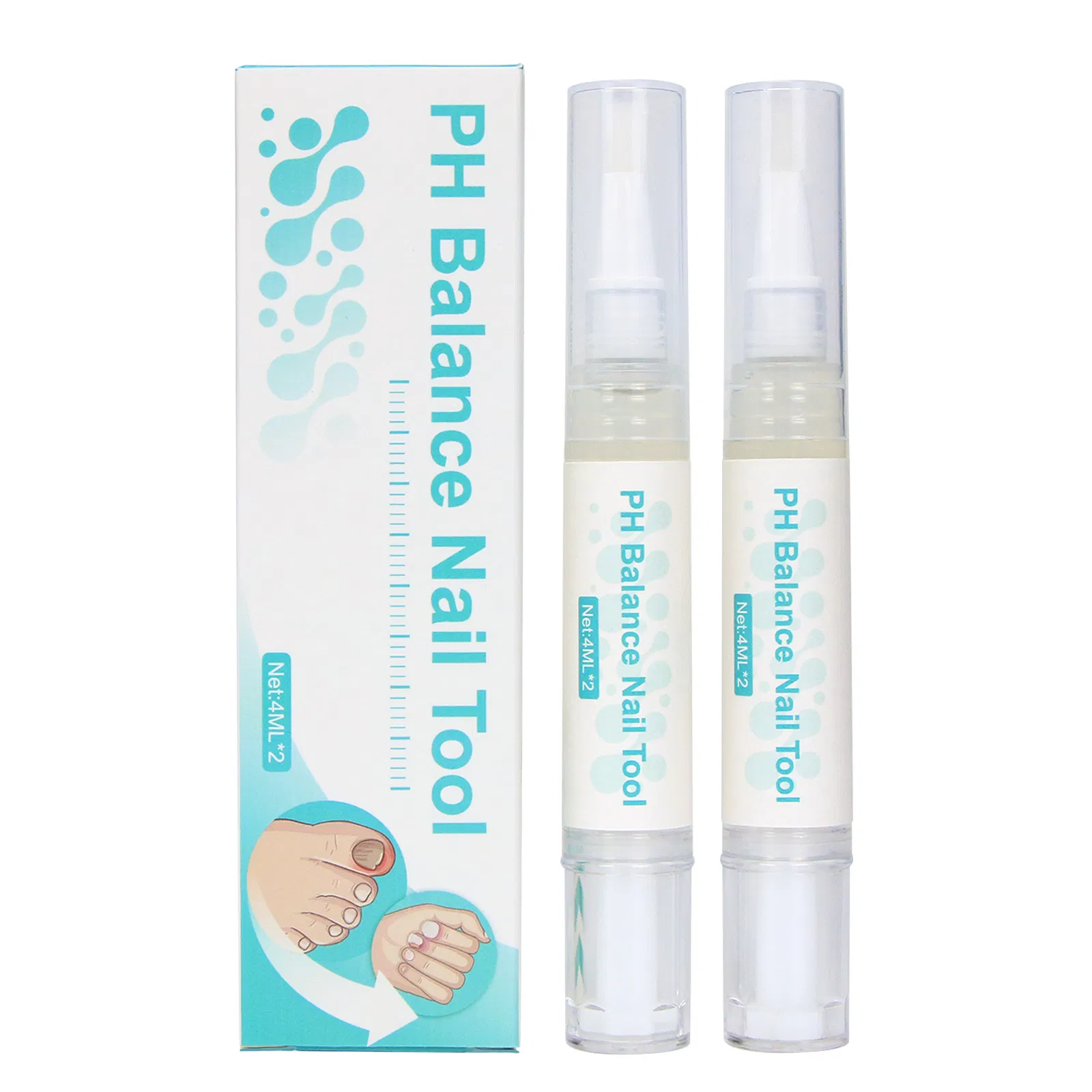 Beauty Cosmetics Nail Care Onychomycosis Fungus Pen pH Balance Nail Tool