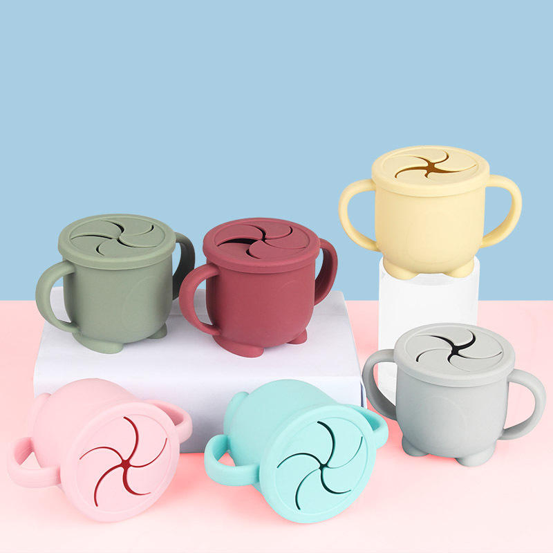 Food-Grade BPA-Free Custom Newly Designed Children's Silicone Cup & Mug