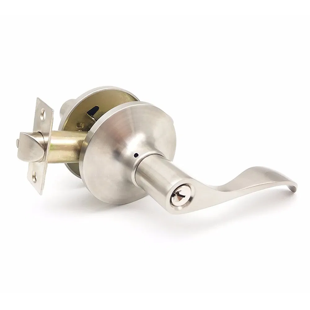 Tubular Lever Lock Entry Interior Door Lock Entrada Cerradura De Puerta De