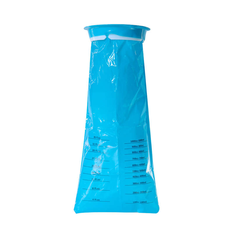Medical Biodegradable Plastic Car Air Sickness Emesis Bag 1000ml Disposable Vomit Bags