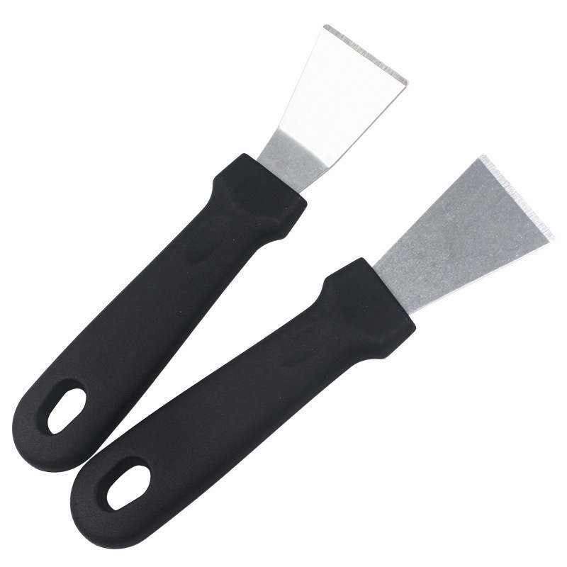 2PCS Cleaning Scraper Stainless Steel Range Hood Refrigerator Defrosting Housekeeping Cleaning Tools