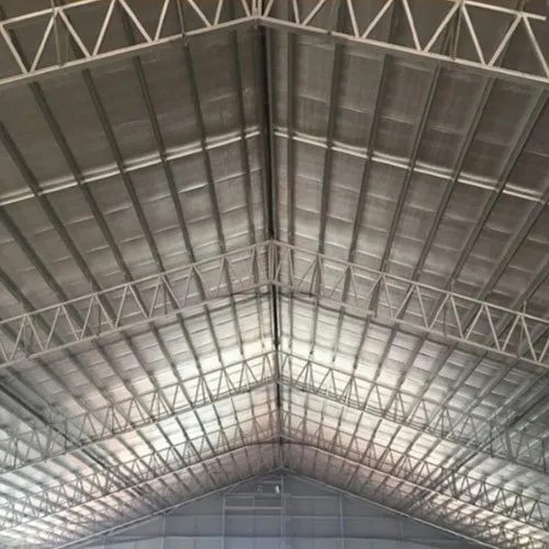 Perforated Aluminum Foil Insulation Woven Fabric Roof Insulation with Blue PE Coating