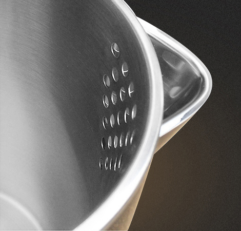 Двухслойный электрический чайник из нержавеющей стали