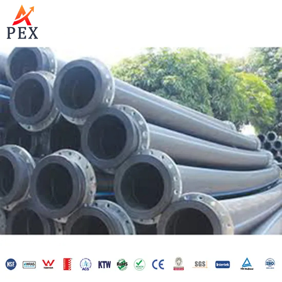 Трубы и фитинги HDPE черные 63*3.8 мм для водоснабжения