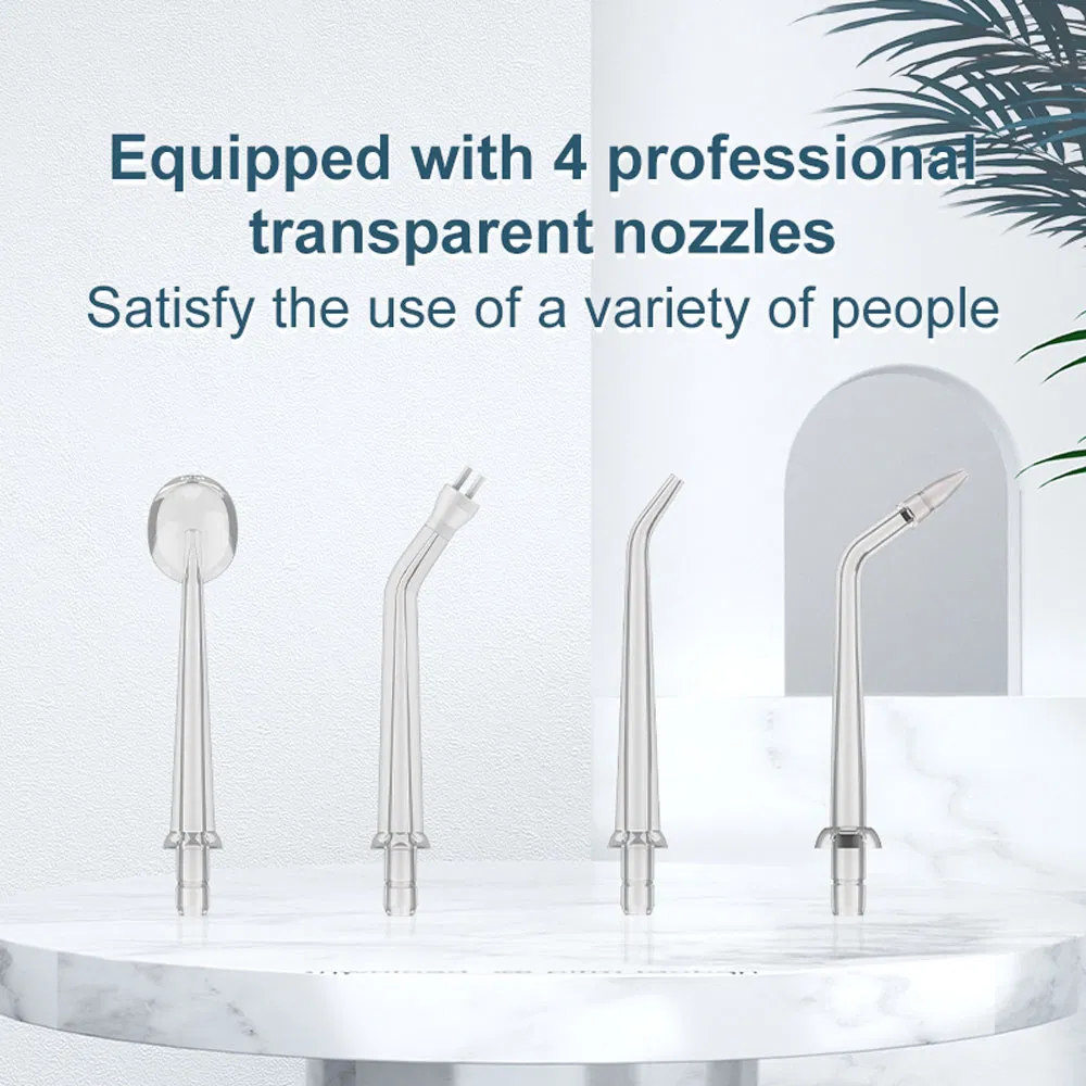 Water Flosser Teeth Cleaner 3 Modes 300ml Cordless Dental Oral Irrigator Rechargeable Teeth Cleaner for Home, Travel