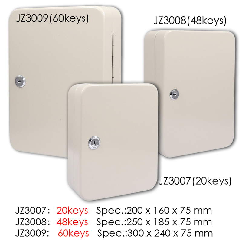 Foska Metal Lock Box Storage Holder Stainless Steel Key Box