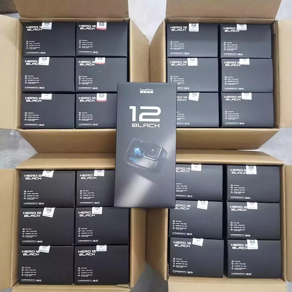 Gopro Hero 12 Black Waterproof Action Camera with 5.3K HD Special Accessories Bundle HD Digital Camera