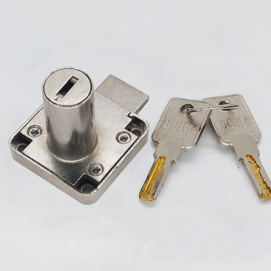Hardware Fitting Wooden Office Kitchen Iron Master Key Cam Lock Desk Office Drawer Furniture Lock for Home Bar Usage