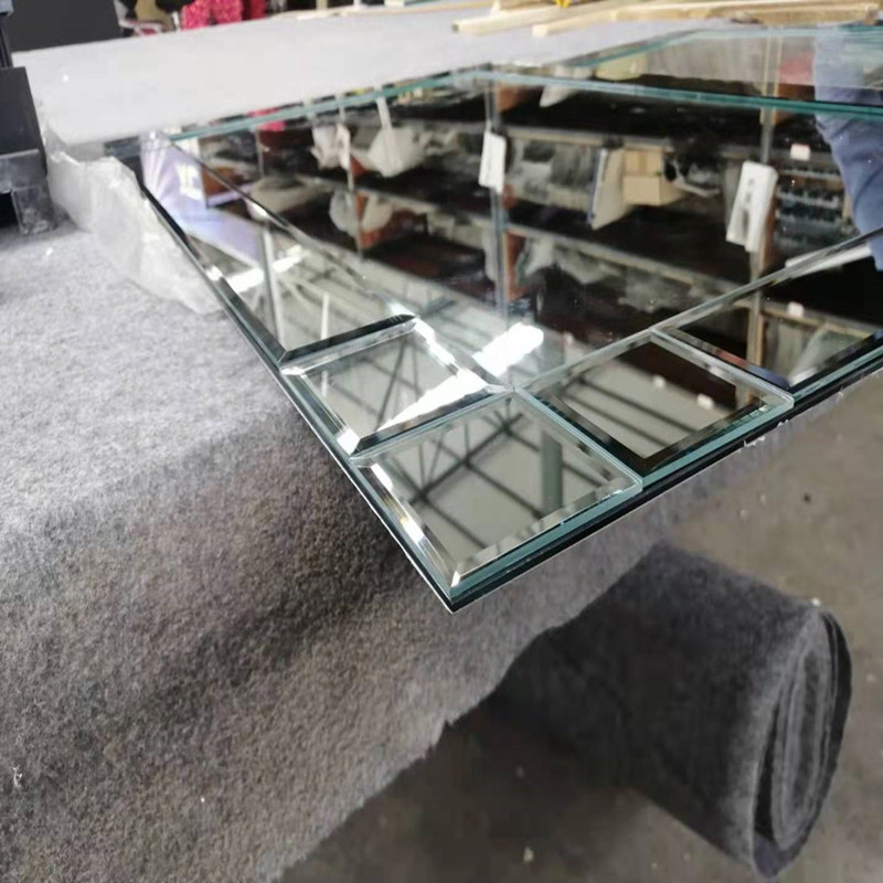 Safety 1.8-8mm Custom Size Mirror Glass for Interior Bathroom Gym