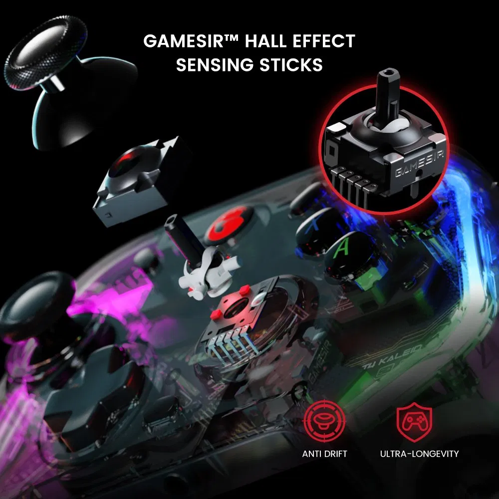 New Gamesir T4 Kaleid Wired Game Gamepad Hall Effect Gaming Controller for Nintendo Switch PC Android Phone
