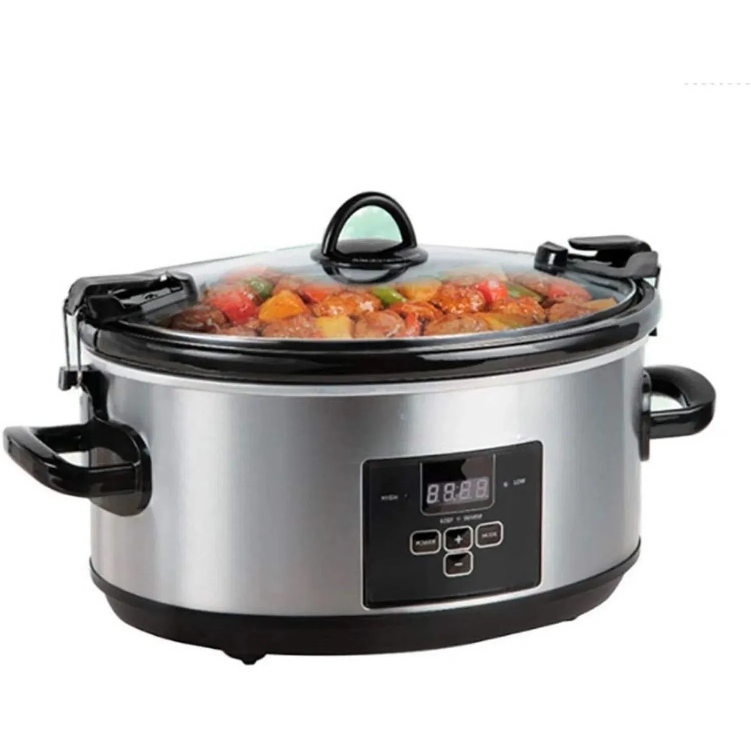 Large Capacity 7qt Slow Cooker with Programmable Settings