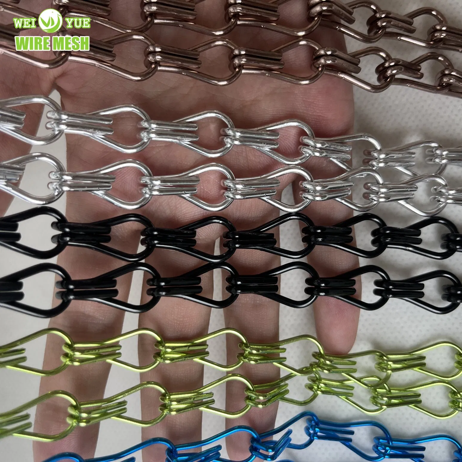 3.81mm Ring Diameter Stainless Steel Ring Wire Mesh Chainmail Sheet