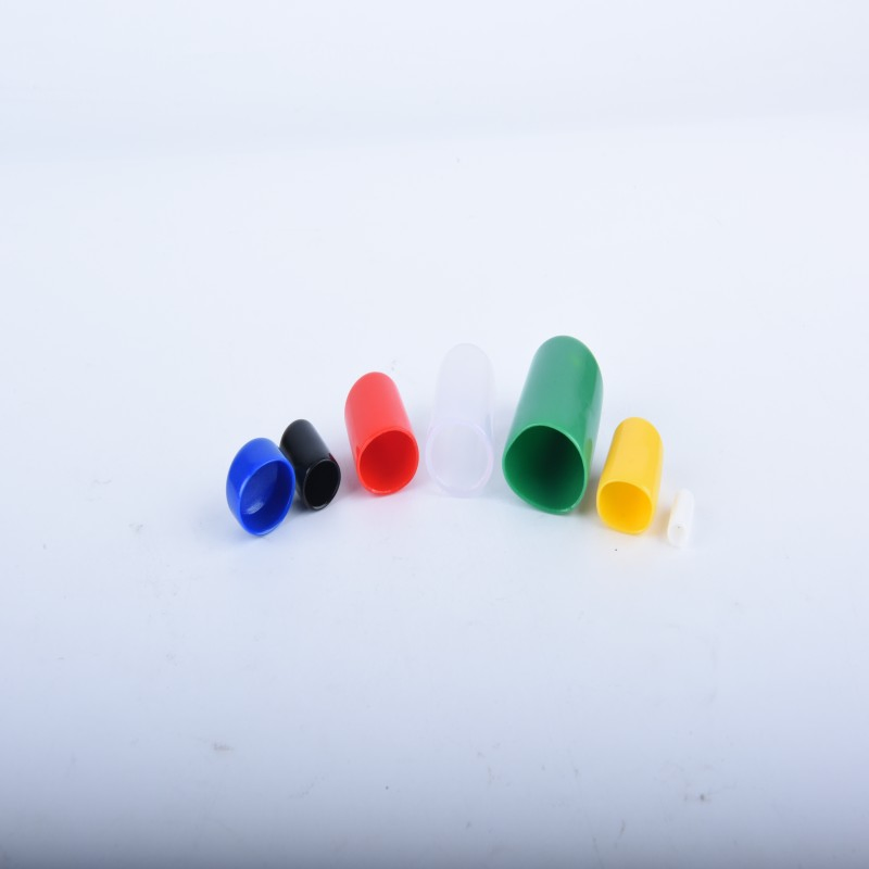 Colorful 1 Inch Pipe Cap Plastic End Cap for Pipe Flexible Round Plastic Caps for Pipe Ends