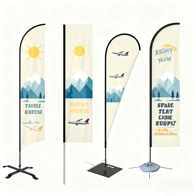 Premium Custom Feather Flag for Business Outdoor Advertising