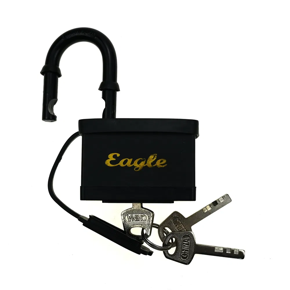 Yh2241 65mm PVC Housing Waterproof Padlock Square Iron Padlock