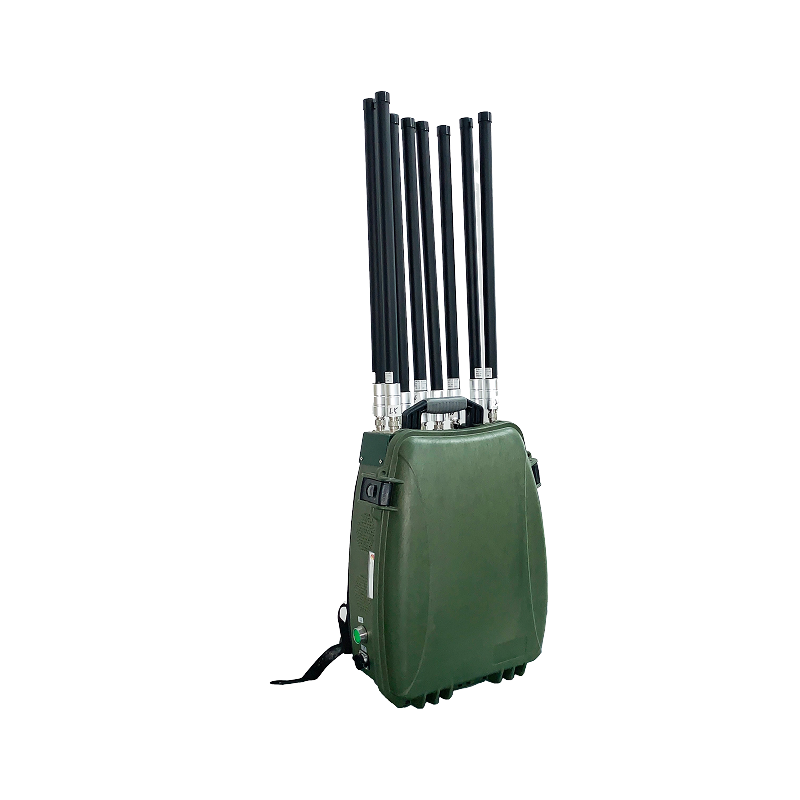 Portable Backpack 8 Bands Full Frequency Jammer Device 360full Range 1-3km Long Range