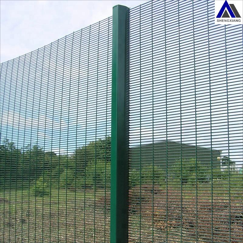 Hot Selling High Security 358 Fence 3m High Galvanized Fence Panel Powder Coated Clear View High Security Anti-Climb Welded Mesh Fence for South Africa