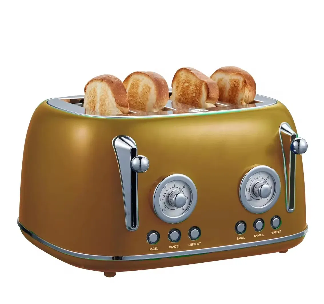 Brand New Colored Smart Toaster Hotel School Kitchen Appliances Sandwich Metal Bread Toaster