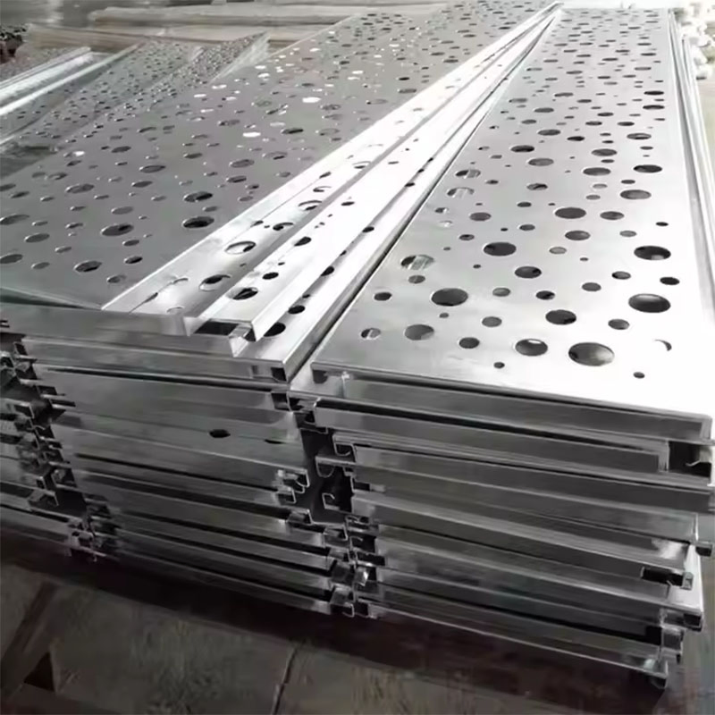 Aluminum Sheet Metal Soffit Plate with Holes