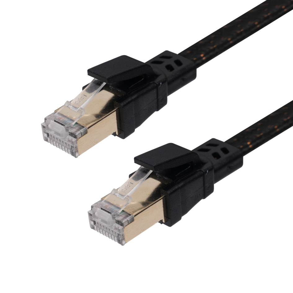 1-40gbps Network Cable Patch Cord Reliable for Data Communication