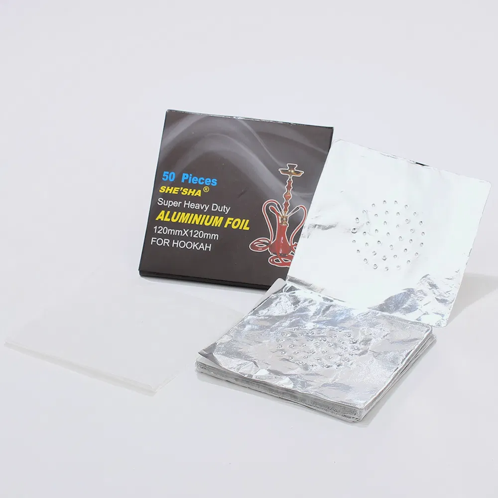 Sizes Customized Shisha Sheet Aluminum Foil for Hookah