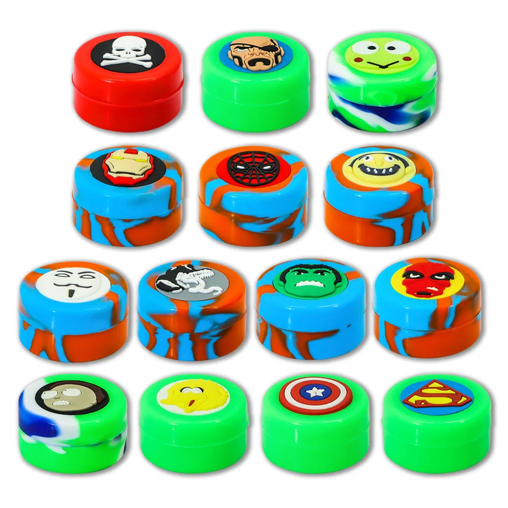 5ml Cute Cartoon Silicone Oil Case Silicone Storage Box