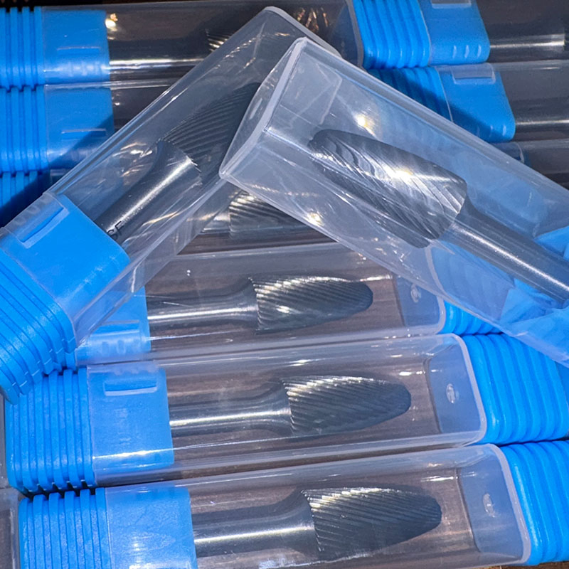 Tree Shape with Radius End F Fine Cut Tungsten Carbide Burrs for Stainless Steel