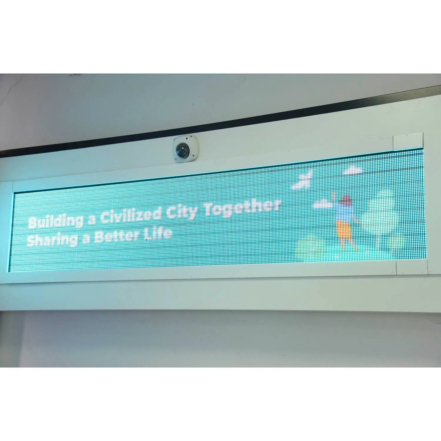 LED Rear Vehicle Advertisement Screen Display with Remote Operation