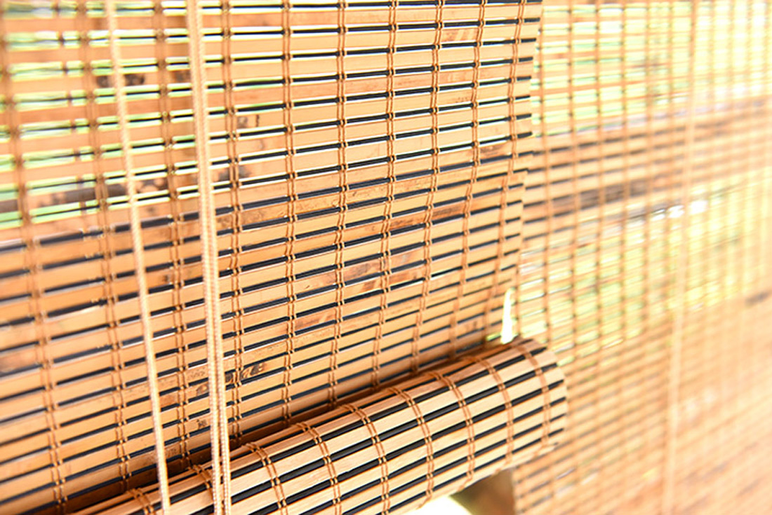 Rolling and Roman Bamboo Blinds (bamboo curtains)