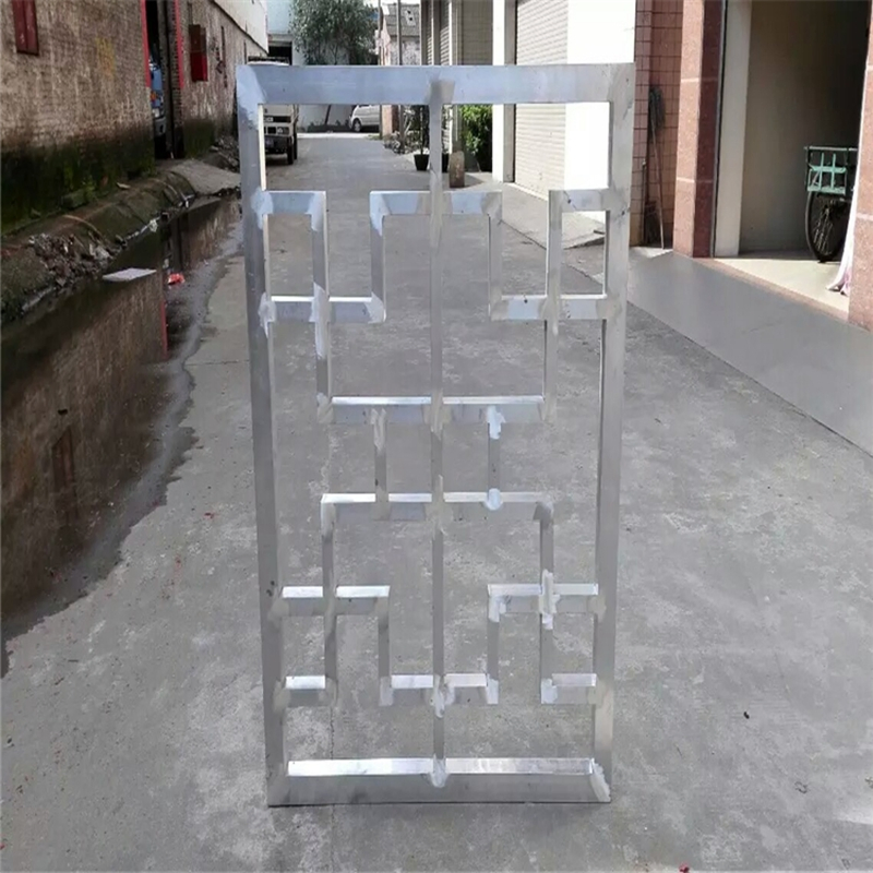 Customized Aluminum Window Grilles Retro Aluminum Screens Aluminum Alloy Grilles Partitions