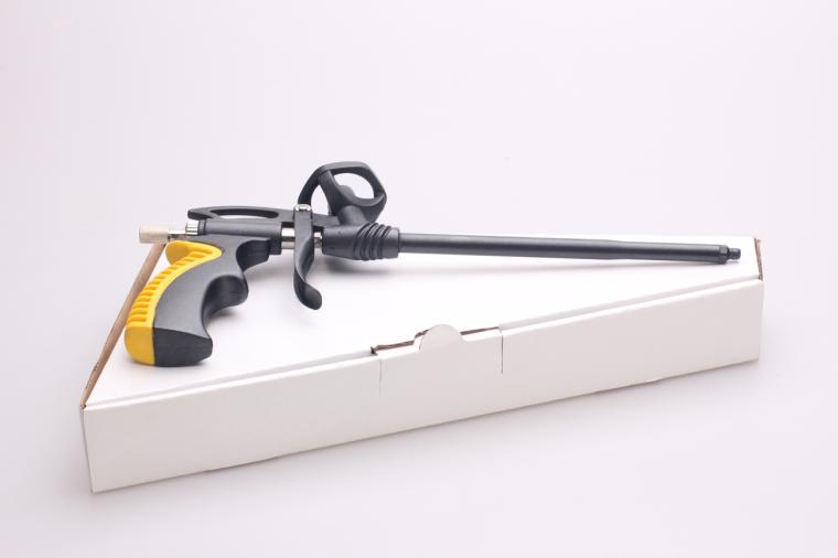 Ergonomic Hand Tool Foam Gun with Comfortable Rubber Grip