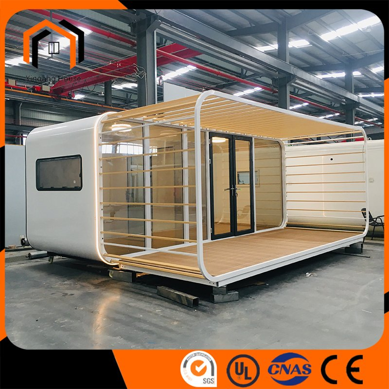 Prefabricated Modular House Prefabricated Garden Pod Mobile Home Steel Structure Apple Cabin