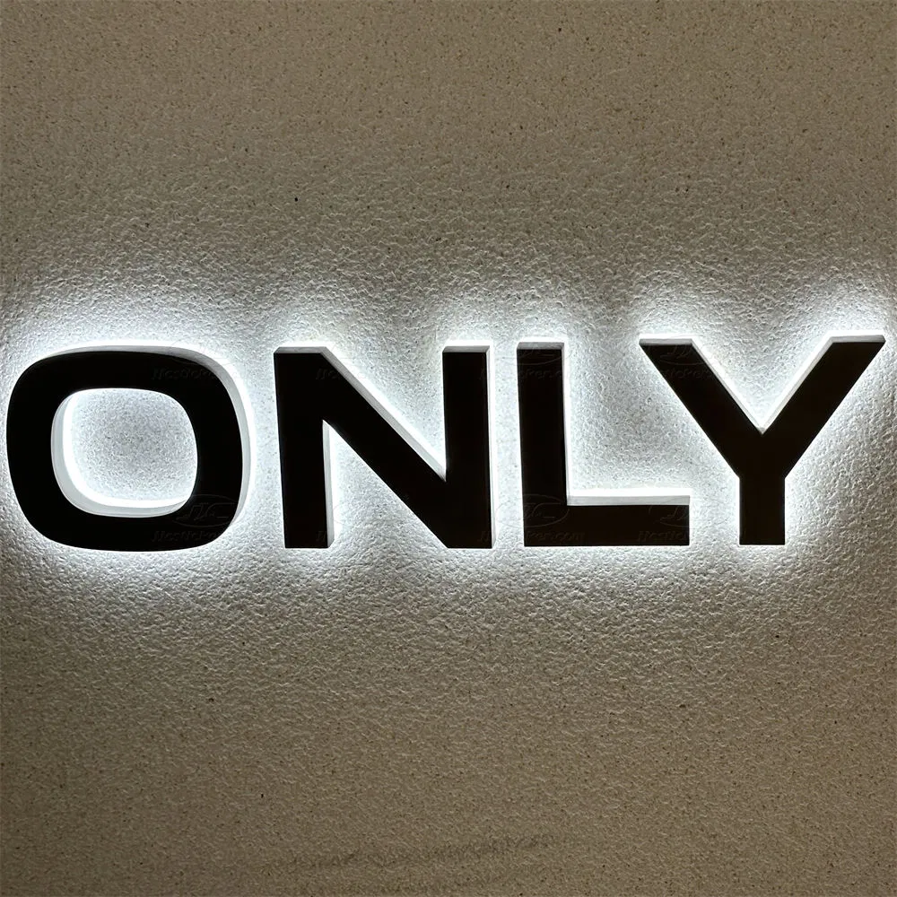 Custom Acrylic LED Back-Lit Billboard Backlight Channel Letter Sign for Restaurant and Shops