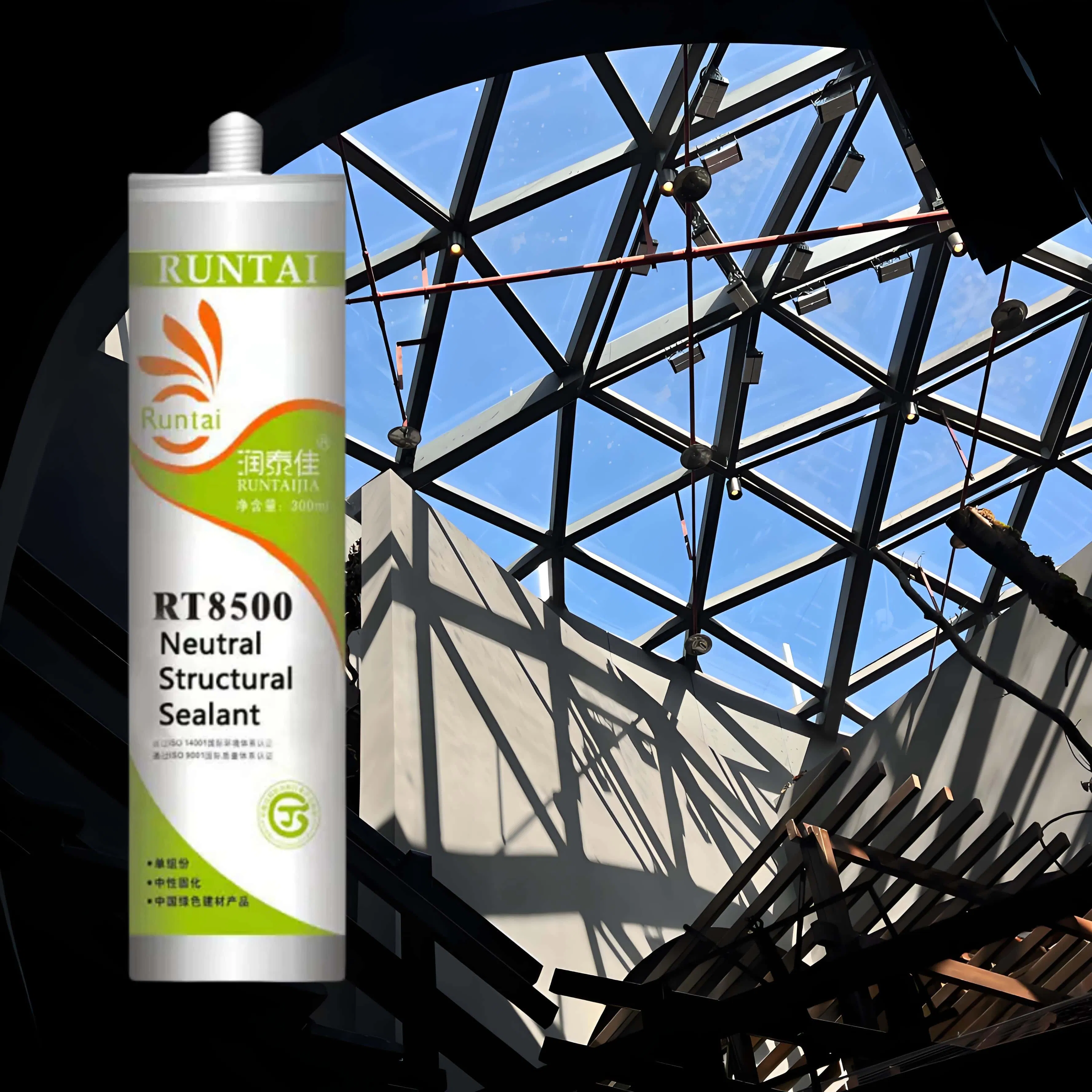 Runtai 300ml Premium Weatherproof Silicone Sealant for Construction