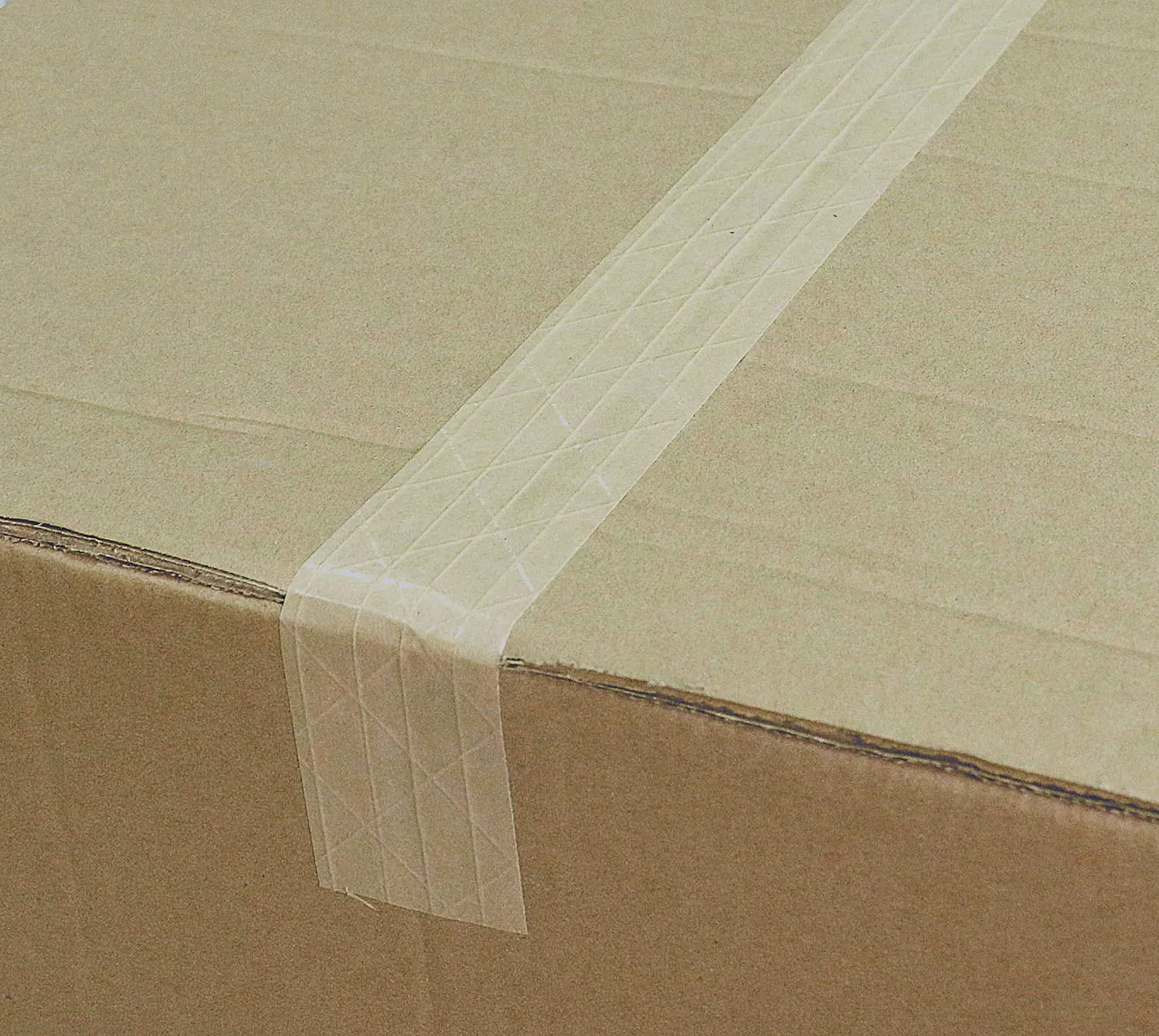 Self Adhesive Fiber Reinforced Crepe Kraft Gum Paper Packing Tape