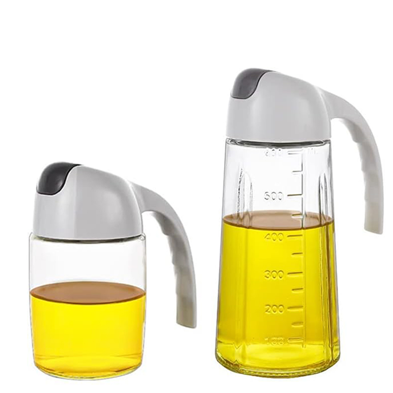 New Design 630ml Oil Dispenser Bottle with Big Capacity Cooking Oil Dispenser