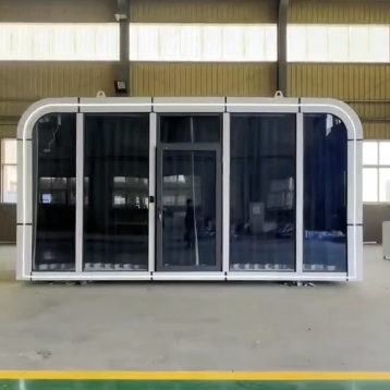 20FT Shipping Container Push-Pull Expansion Container House Living Room for Tiny House/Apple Cabin