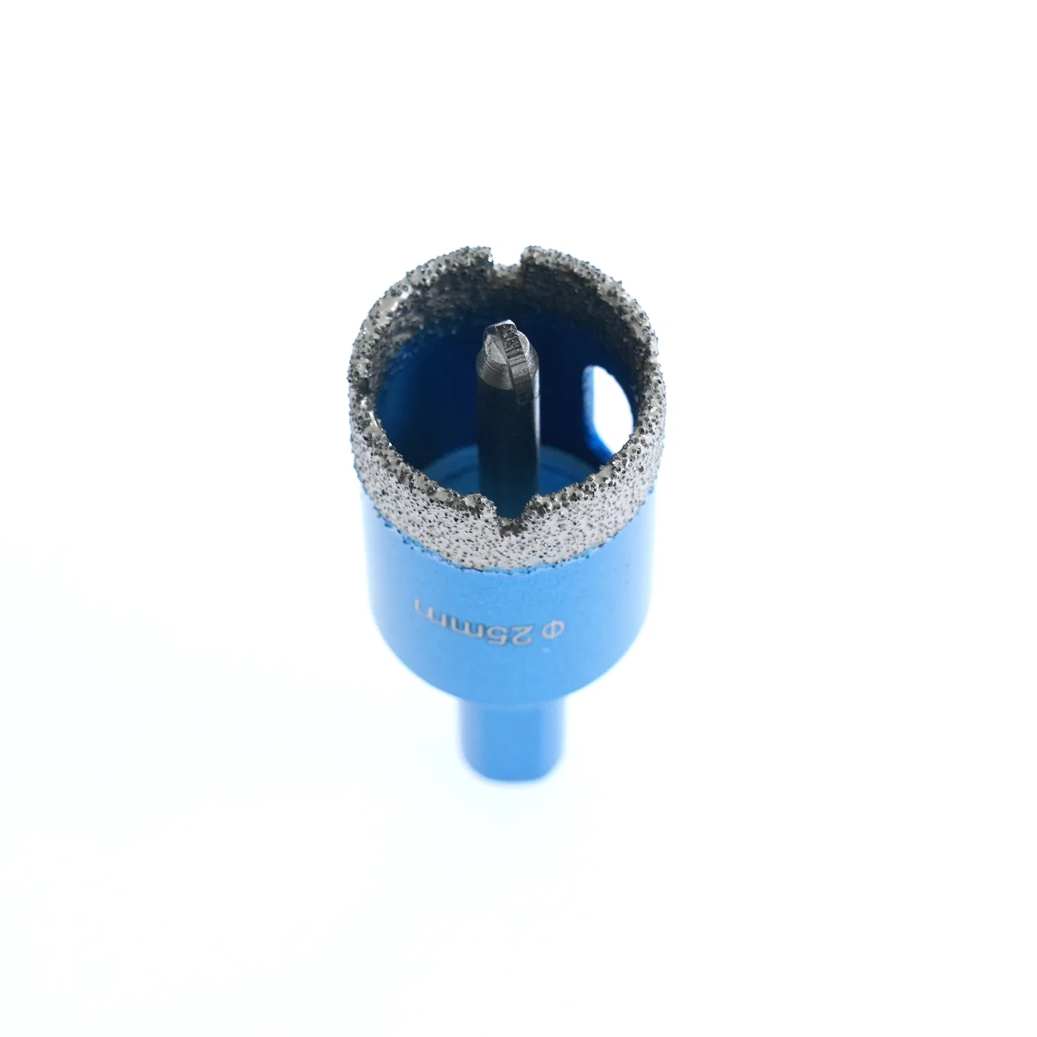 China Supplier Triangle Shank Vacuum Brazed Diamond Hole Saw with Pilot Center Drill Bit for Ceramic Tile Glass Core Drill Bit