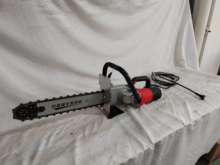 2025 Jusen Portable 220V /50-60Hz Handle Chainsaw Wall Cutting Lithium Battery Cordless Brushless High Speed Electric Chain Saw