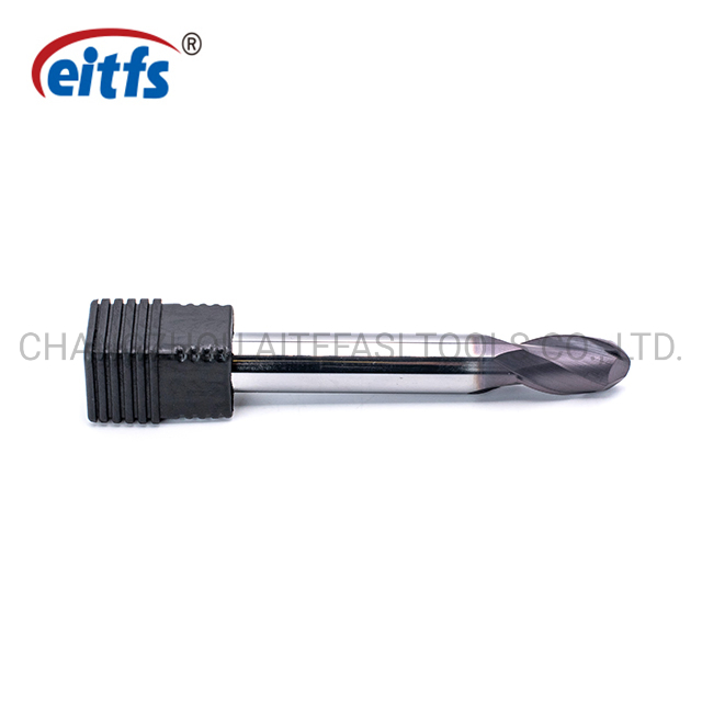 Carbide Metal Working Tools 2 Flute Ball Nose End Mill for CNC Milling Cutters