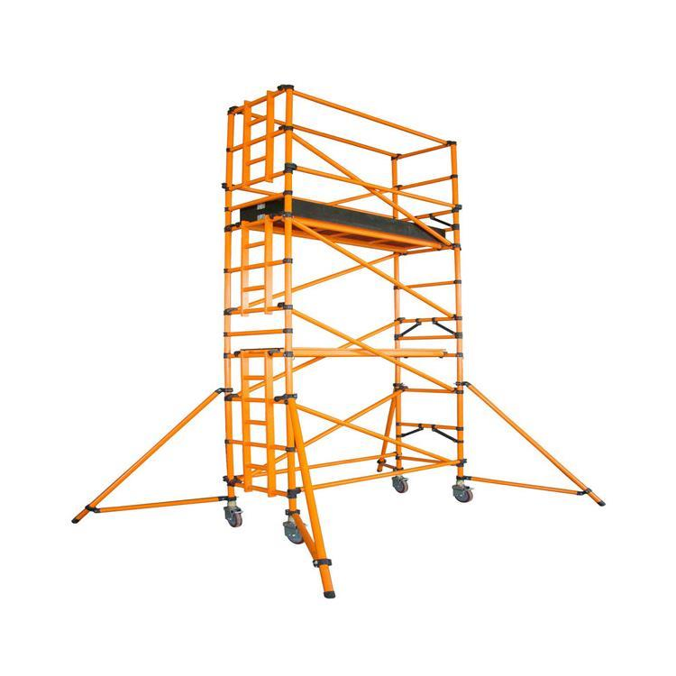 Heavy Duty Aluminum Scaffolding Sheeting Steel Ring Lock Scaffolding