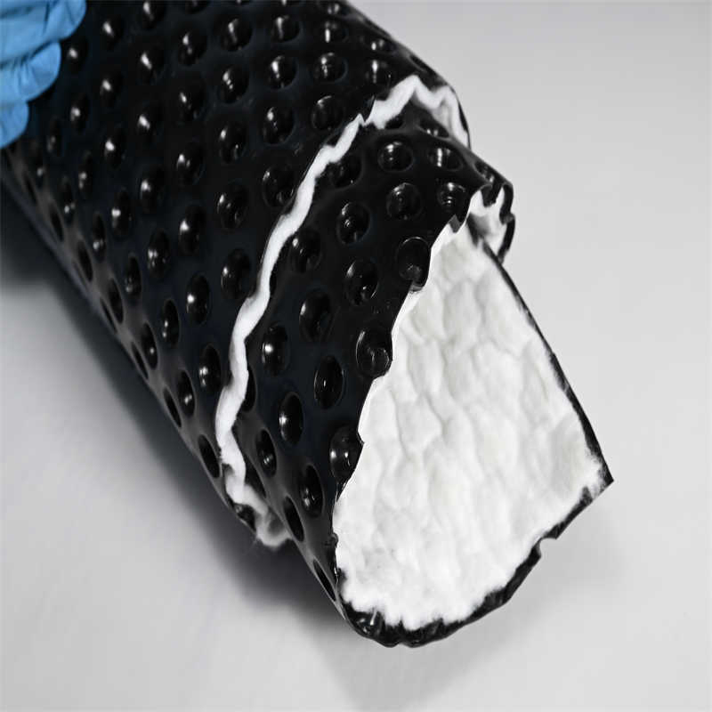 HDPE Height 8mm Waterproof Dimple Drain Membrane Board