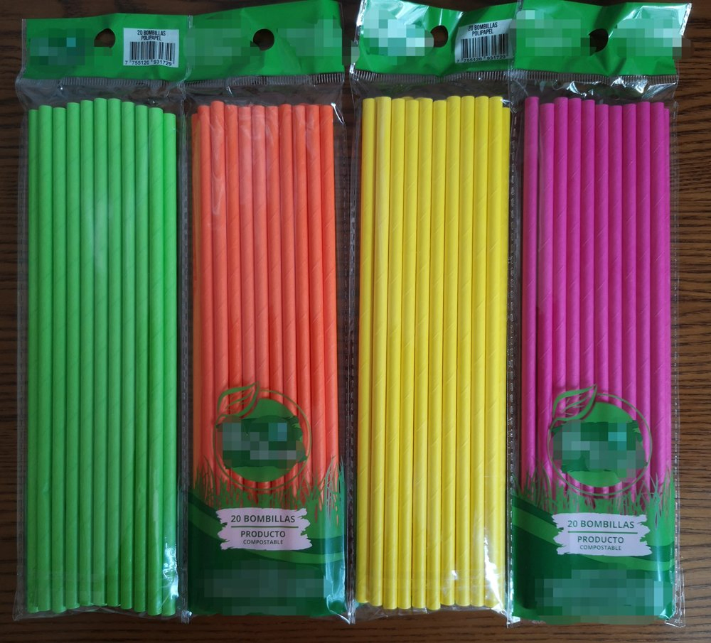Food Grade High Quality Biodegradable Eco-Friendly Healthy Kraft Paper Straws Drinking Straw