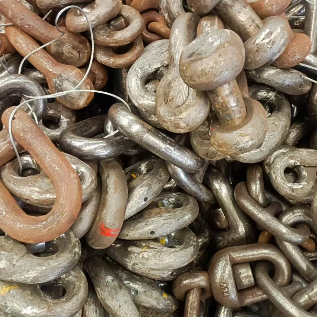 Grade 2/3 Black Painting/HDG High Loading Stud/Studless Link Chain Anchor Chain for Marine/Shipyard/Buoy/Floating/Fishing/Mooring Offshore