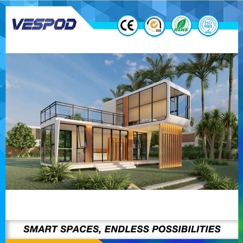 Luxury Portable House for Office/Villa/Temporary Housing Projects