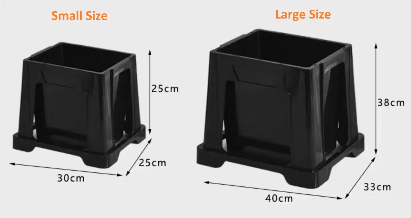 Flowers Auction Display Royal Flora Holland Plastic Dutch Flower Bucket for Gardening